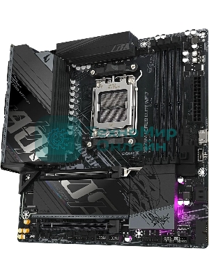 Материнская плата Gigabyte X870M AORUS ELITE WIFI7, AM5, AMD X870, 4xDDR5, 4xSATA, 4xM.2, 1xPCIe 5.0 x16, 1xPCIe 4.0 x4, 1xPCIe 3.0 x2, 1xHDMI, 2xUSB Type-C, 1x2.5Gb LAN, Wi-Fi 7, Bluetooth 5.4, 2xUSB-C USB4, 2xUSB-A 10Gbps, 4xUSB-A 5Gbps, 4xUSB-A 2.0, S/PDIF, 2x3.5 мм, 7.1, mATX