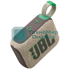 Портативная акустика JBL Go 4 бежевый/зеленый 4.2W 1.0 BT 850mAh