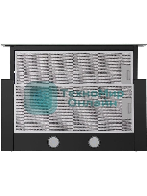 Вытяжка встраиваемая Maunfeld Ouse Touch Glass 60 черный, 60 см, 750 куб. м/ч, 48 дБ