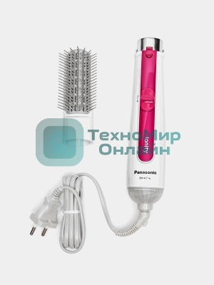 Фен-щетка Panasonic Styler EH-KE16-VP615 белый/розовый, 650 Вт, ионизация