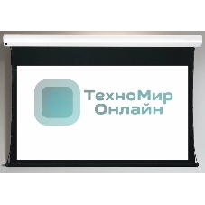 Экран для проектора S'OK Apollo SGPSMT-332x187A бокового натяжения, звукопрозрачный, белый к