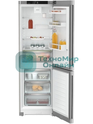 Холодильник Liebherr CNSFD 5203-22 001 серебристый двухкамерный 225/94 л морозилка снизу