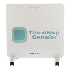 Конвектор электрический Rexant белый, 1000 Вт, 15 м2, механический термостат
