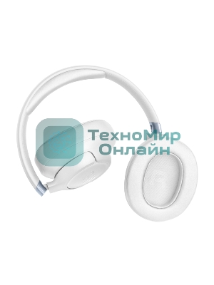 Беспроводные/проводные наушники JBL Tune 780NC белый, полноразмерные, Bluetooth + проводной, адаптивное шумоподавление