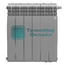 Радиатор Royal Thermo BiLiner 500 Silver Satin VR80 - 6 секц.
