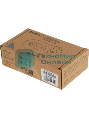 Веб-камера Logitech Brio 105 1920x1080, 30 кадр/с, USB Type-A, микрофон (шумоподавление), шторка приватности, автоосвещение, универсальное крепление