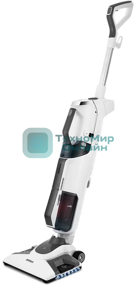 Пылесос паровой Kitfort KT-595 1800Вт белый