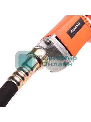 Вибратор для бетона глубинный PATRIOT CV 105, мощность 1000Вт, 7000кол/мин, гибкий вал с наконечником в комплекте