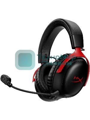 Гарнитура HyperX Cloud III чёрный-красный, проводная, 3.5 мм