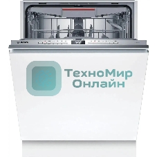 Встраиваемая посудомоечная машина Bosch SMV4HVX00E, серебристый, 59.8 см, 14 компл., 46 дБ, класс D