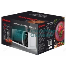 Микроволновая печь Sakura SA-7052W белый, 20 л, 700 Вт, переключатели - сенсор