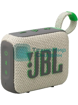 Портативная акустика JBL Go 4 бежевый/зеленый 4.2W 1.0 BT 850mAh