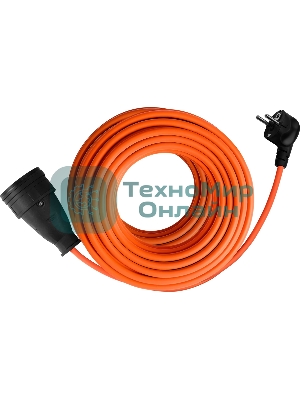 Силовой удлинитель Defender Ext2G-01-50 6А, 50 м, без заземления 1