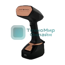 Отпариватель BQ SG1006H черный/золотистый, 1700 Вт, 25 г/мин, 280 мл