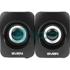 Акустическая система SVEN 130, черный (6 Вт, питание USB)