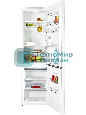 Холодильник Atlant ХМ 6626-109 белый двухкамерный 252/132 л морозилка снизу, капельная система