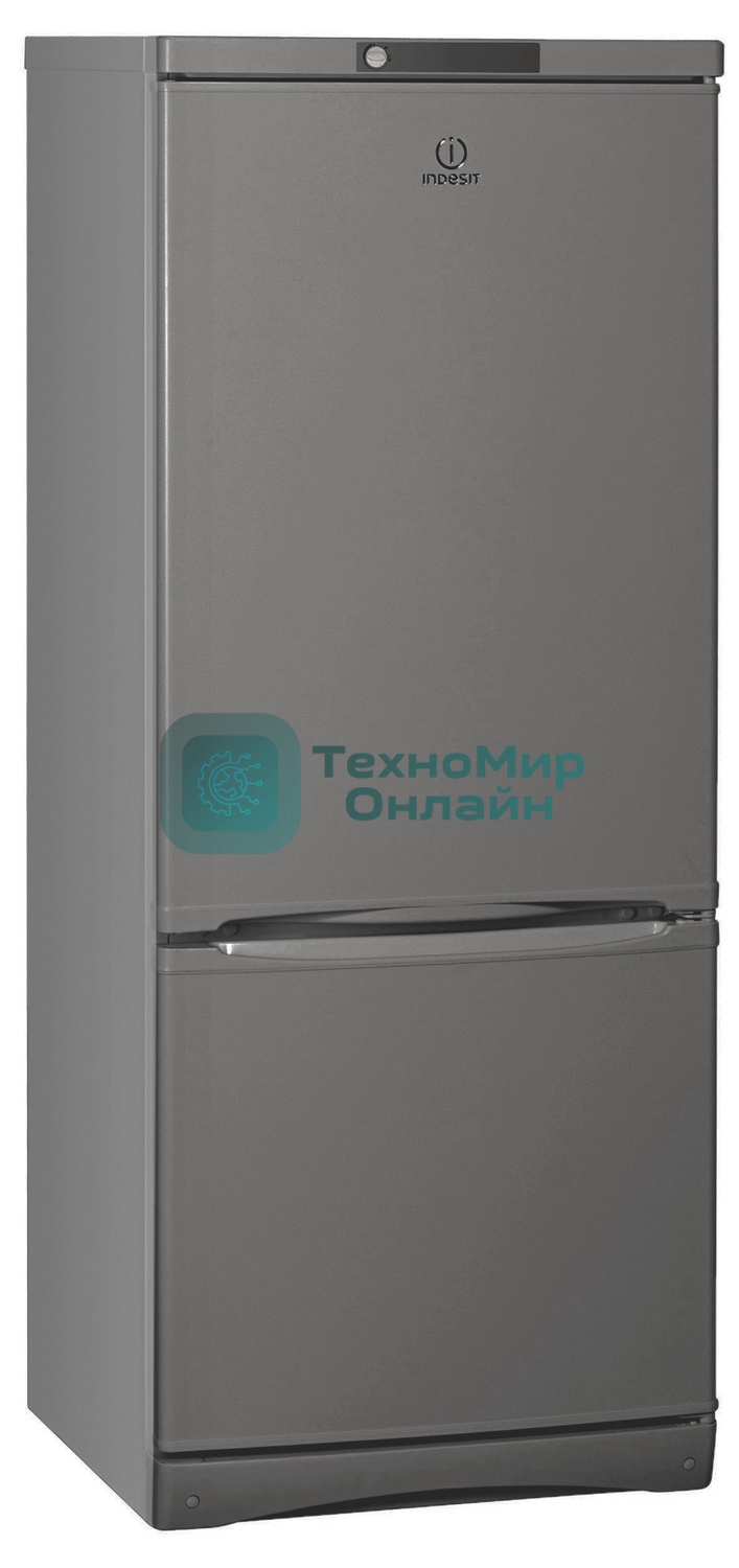 Холодильник Indesit ES 15 GA серебристый двухкамерный 189/54 л морозилка снизу