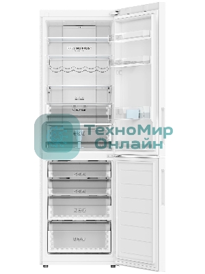 Холодильник Haier C2F636CWRGU1 белый двухкамерный 256/108 л морозилка снизу, No Frost