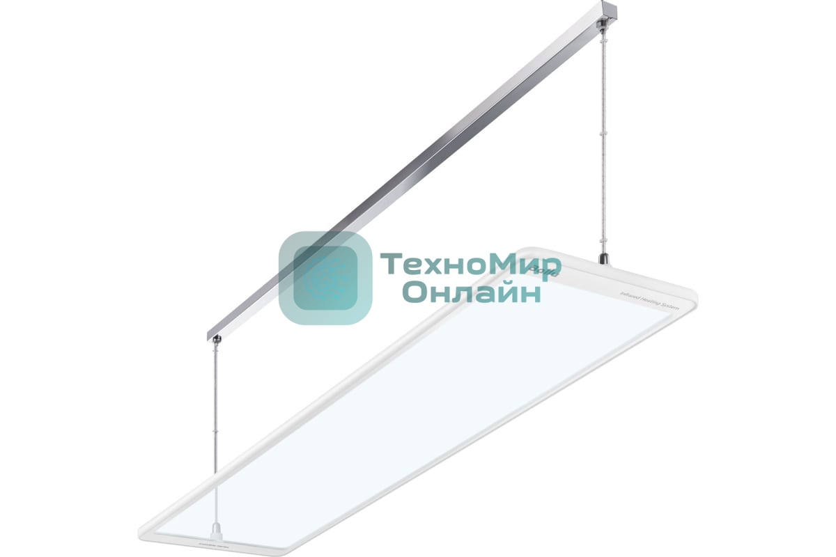 Обогреватель инфракрасный Ballu BIH-GTW-1.3 белый, 1300 Вт, 26 м2