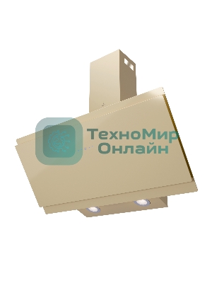 Вытяжка наклонная LEX Furia 900 слоновая кость, 90 см, 850 куб. м/ч, 50 дБ