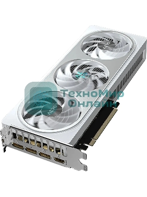 Видеокарта Gigabyte GeForce RTX 5060Ti Aero OC, NVIDIA RTX 5060 Ti, 16G GDDR7, 128 бит, PCI-e 5.0, 1xHDMI, 3xDP, 2647 МГц