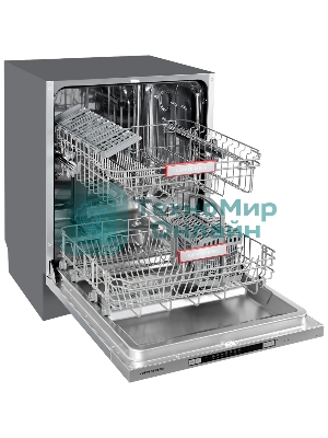 Встраиваемая посудомоечная машина Kuppersberg GSM 6072, серебристый, 59.8 см, 12 компл., 49 дБ, класс A++