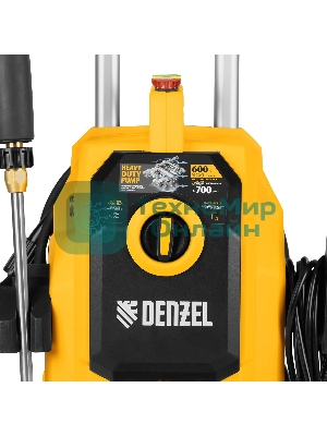 Моечная машина высокого давления Denzel K 50 Power, 2100 Вт, 150 бар, 600 л/ч, асинх. двиг.