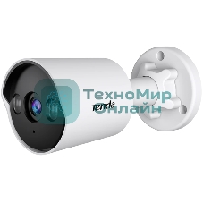 Камера видеонаблюдения цилиндрическая уличная, CMOS, 4Мп, PoE, ночная съемка, датчик движения, IP67