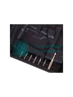 Дрель-шуруповерт аккумуляторная Ресанта ДА-18-2ЛК-У 75/14/6, Аккумуляторная, 18В, 2 АКБ, Ударная, Кейс