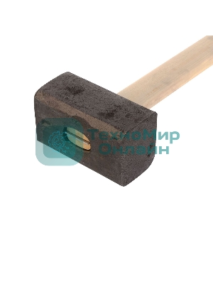 Кувалда Сибртех 8000 г, кованая головка, деревянная рукоятка 750 мм