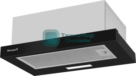 Вытяжка Weissgauff TEL 500 Black Glass