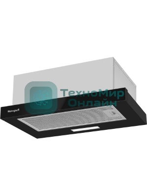 Вытяжка Weissgauff TEL 500 Black Glass