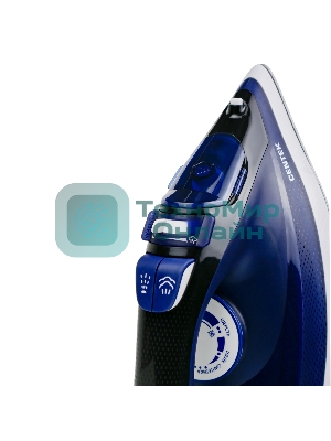 Утюг Centek CT-2308 синий, 2800 Вт, 60 г/мин, 190 г/мин, 300 мл