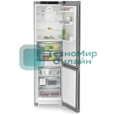 Холодильник Liebherr CBNsfc 57vi-22 001 серебристый двухкамерный 255/94л морозилка снизу