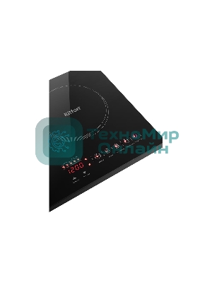 Электрическая плитка Kitfort KT-105 черный (настольная)