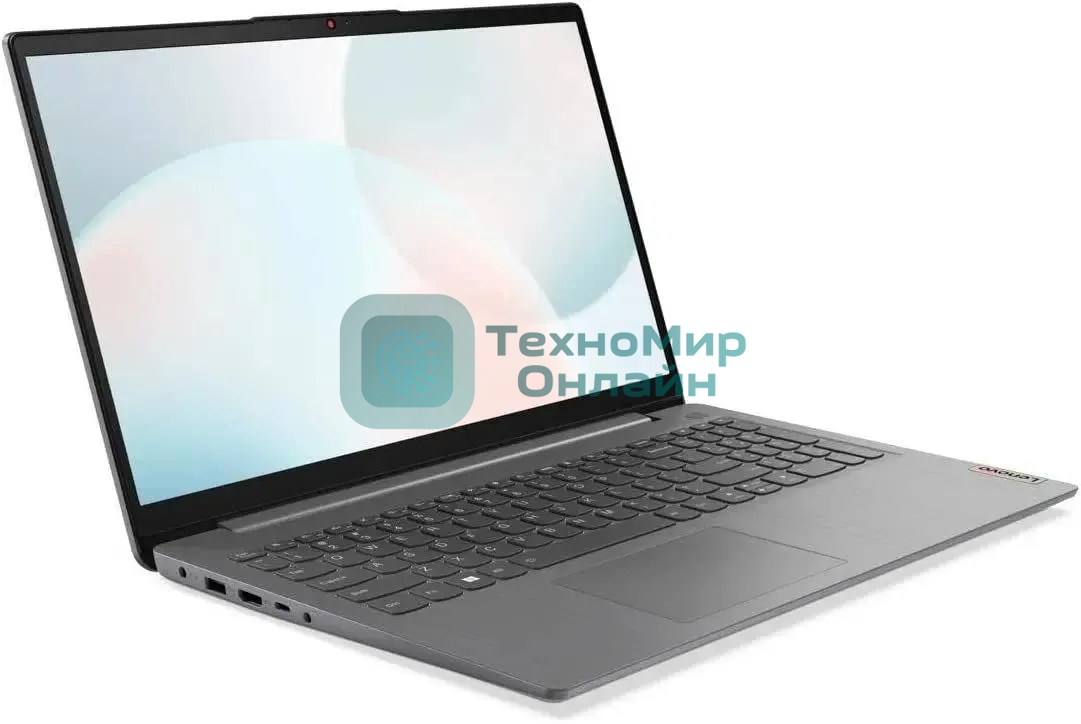 Ноутбук Lenovo IdeaPad 3 15IAU7 i3-1215U 8Gb SSD 256Gb Intel UHD Graphics 15,6 FHD IPS Cam 45Вт*ч No OS Серый 82RK013NRK