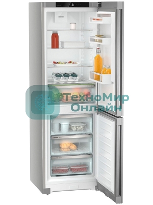 Холодильник Liebherr CNSFD 5203-22 001 серебристый двухкамерный 225/94 л морозилка снизу