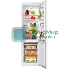 Холодильник Beko RCNK310KC0W белый двухкамерный 200/76л морозилка снизу, No Frost