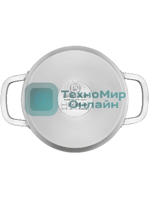 Кастрюля Rondell Modern RDS-1746, 2л, 18см, с крышкой, стальной