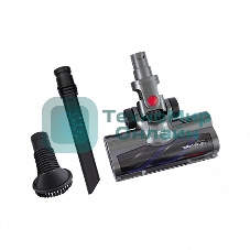 Пылесос вертикальный BQ VCA0102H серый/синий, питание от аккумулятора, 50 Вт, уборка сухая, пылесборник 0,45 л, работа от АКБ max 45 мин.