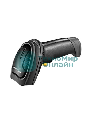 Сканер штрих-кода ручной Mindeo 2D MD6600-SR 2D имидж, проводной, 100 скан/сек, USB с подставкой, черный