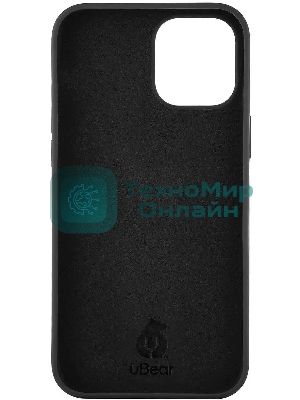 Чехол (клип-кейс) UBEAR Touch Case, для Apple iPhone 12 mini, черный cs61bl54th-i20