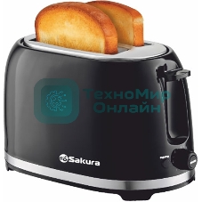 Тостер Sakura SA-7610BK 850 Вт, черный