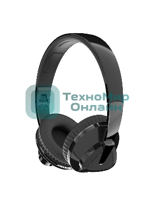 Беспроводные наушники MORE CHOICE HW33 черный, накладные, Bluetooth, складная конструкция, до 6 ч