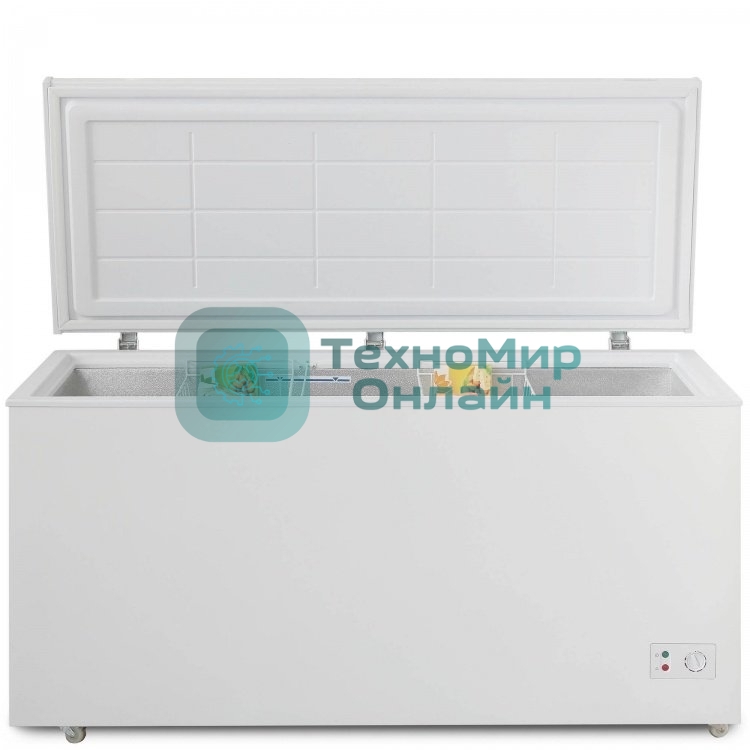 Морозильный ларь Бирюса Б-455KX белый, 420л