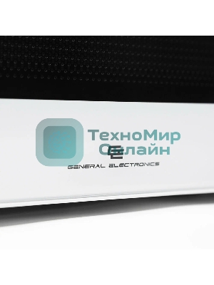 Микроволновая печь General Electronics GE-MS120W белый, 20 л, 700 Вт, переключатели - поворотный механизм