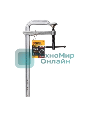 Струбцина Denzel F-образная, 120x300 мм, кованая