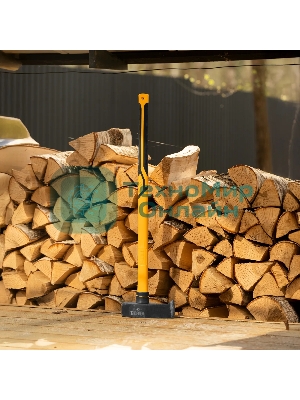 Колун-кувалда Denzel 4000 г, кованая, фибергласовая рукоятка c TPR покрытием, 880 мм