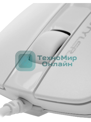 Мышь проводная A4Tech Fstyler FM12S белый, 1200 dpi, USB, кнопки - 3