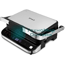 Гриль электрический Kitfort КТ-1682 черный/серебристый